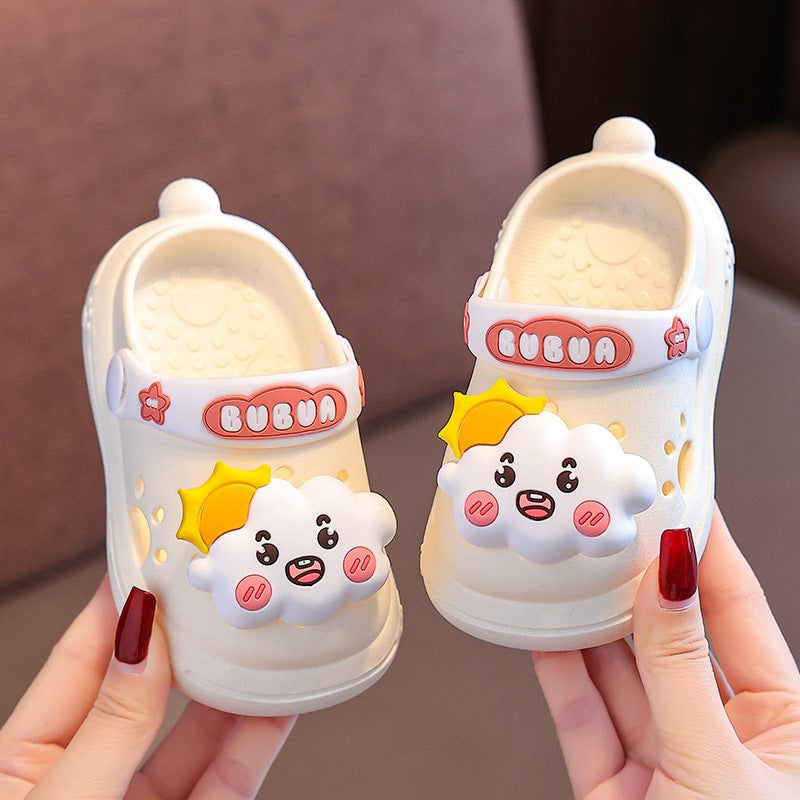 Children'S Slippers Summer Boys And Children'S Bath Bathroom Non-Slip Baby Girl'S Hole Shoes - Image 5