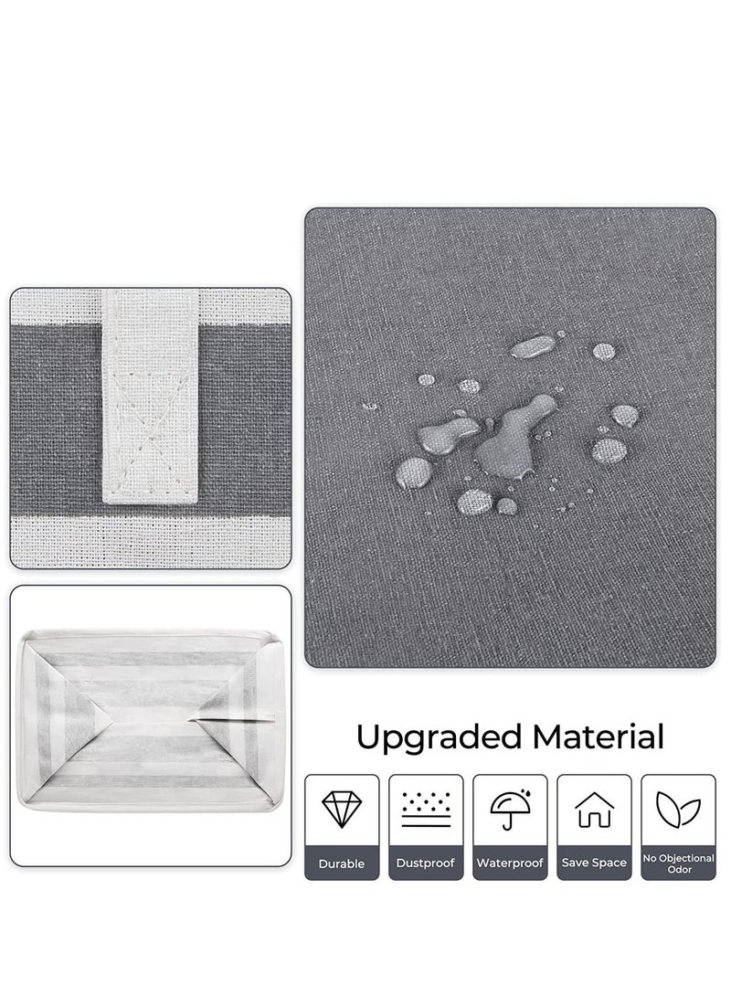 ULHYC Laundry Basket, Collapsible Laundry Bag with Easy Carry Handles, Freestanding Laundry Hamper for Clothes, Blankets, Cushions - Image 3