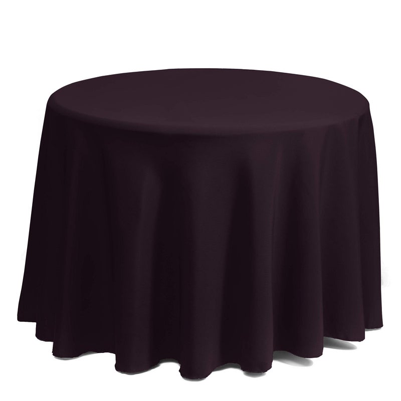 جي دي مودا Gee Di Moda Round TableCloth - 132 بوصة من قطعة قماش مائدة مستديرة من 72 إلى 96 بوصة - طاولات مستديرة - نسيج قابلة للغسل - لبوفيه طاولة عشاء حفل عشاء ودش الطفل - Image 2