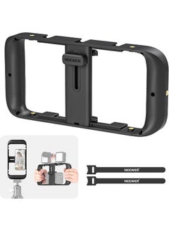 Neewer NEEWER Mobile Phone Video Rig, Mobile Phone Grip Stabiliser Cage with Cold Shoe and 1/4 Inch Thread, Video Recording Film Rig, Compatible with iPhone 16 15 Pro Max Plus 14 13 Mini X XS Max XR  - Image 1