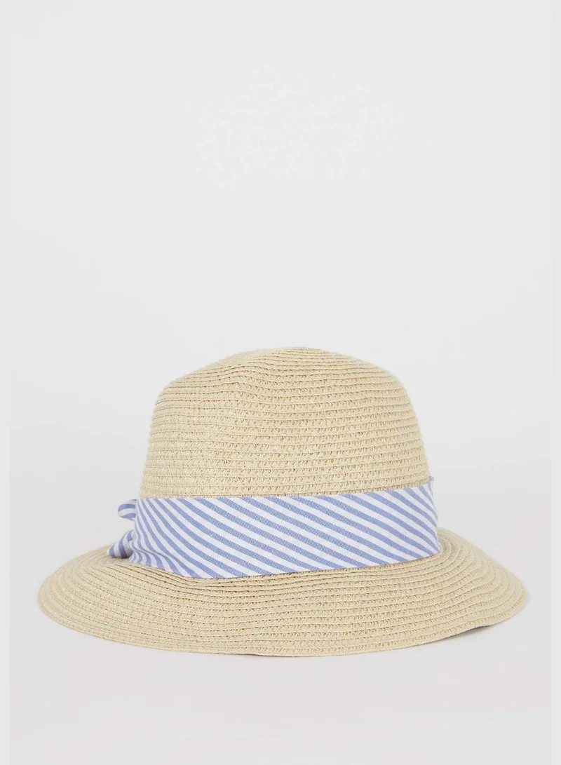 DeFacto Striped Felt Hat