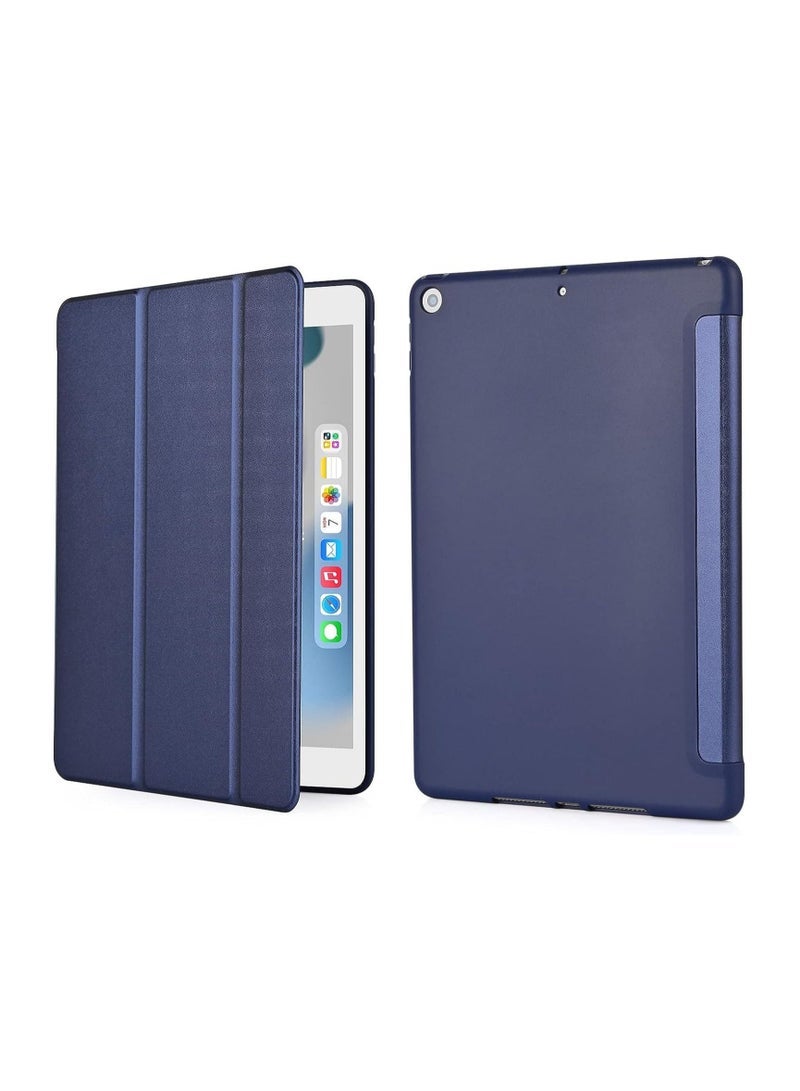 Gravity Smart Case with Pencil Holder Foldable Stand For iPad 10.5 Inch Generation 2021/2020 / 2019, Blue - Image 3