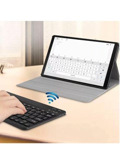 General Arabic & English Keyboard Case Compatible with Lenovo Tab M10 3rd Gen/M10 plus 3gen/M10 FHD plus/M10 FHD REL/M10 HD (2nd Gen)/M10 Slim Case with Detachable Wireless Bluetooth Keyboard  - Image 3