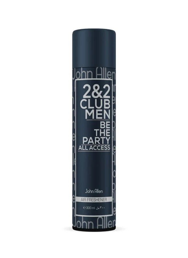 John Allen 2&2 Club Men Air Freshener - 300ml  - Image 1