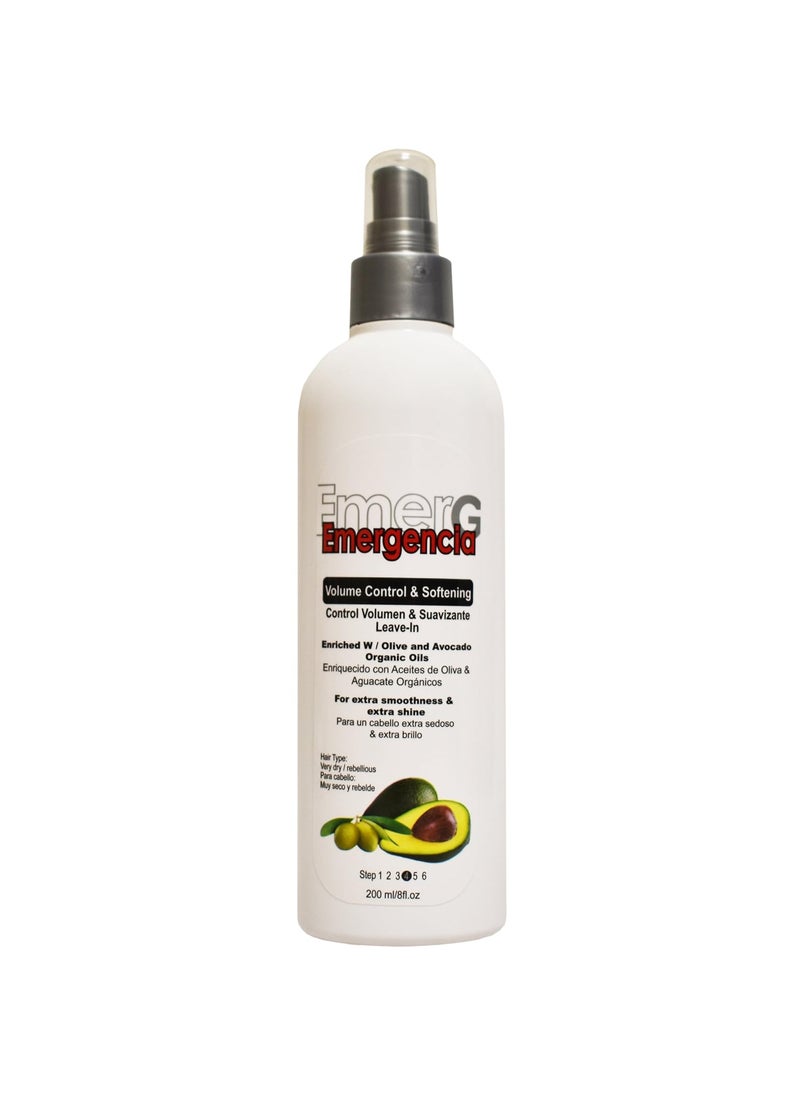 Emergencia - Toque Magico Emergencia Control VolumenSuavizante LeaveIn 8 oz - Image 1