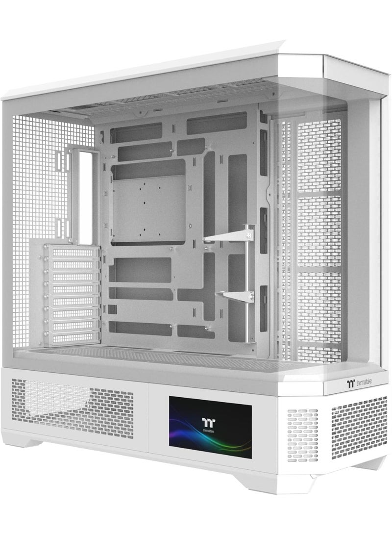 NANOTECH White Ice X3D Gaming Powerhouse – Ryzen 7 9800X3D - 5070TI 16GB OC, 32GB 6400MHz DDR5 - 2TB NVME - 360MM AIO LCD COOLER- 1000W PSU + W11 Pro white - Image 3