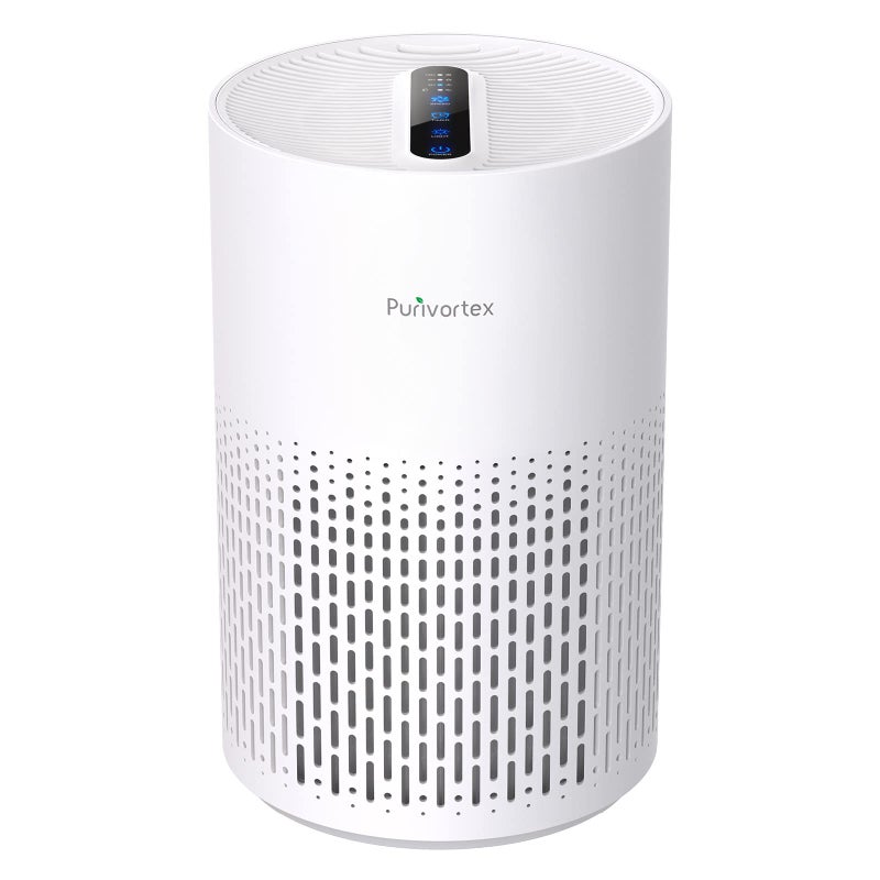 Air Purifiers for Home H13 True HEPA Filter for Pollen Smoke Dusts Pets Dander Odor Hair Ozone Free 20db Quiet for Bedroom Living Room SGS Certificaion AC400 White
