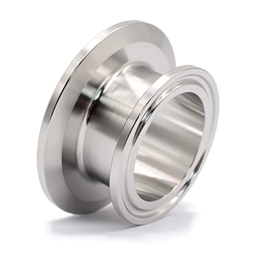 QMINOX 2 Inch × 1.5 Inch Sanitary Fitting End Cap Reducer Stainless Steel 304 Sanitary Concentric Reducer Tri Clamp Clover - Image 4