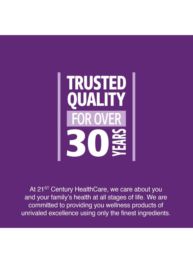 القرن الحادي والعشرون القرن الحادي والعشرين، فيتامينات متعددة قبل الولادة مع حمض الدوكوساهيكسانويك، زجاجتان، 60 قرصًا / 60 كبسولة هلامية - Image 4