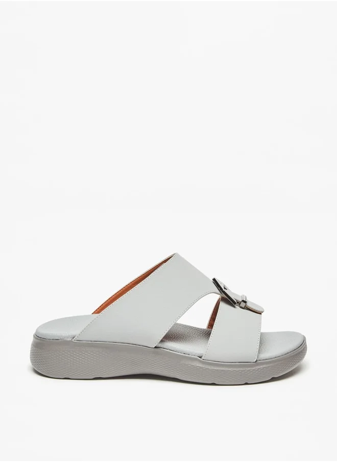 Le Confort Men Solid Slip-On Sandals