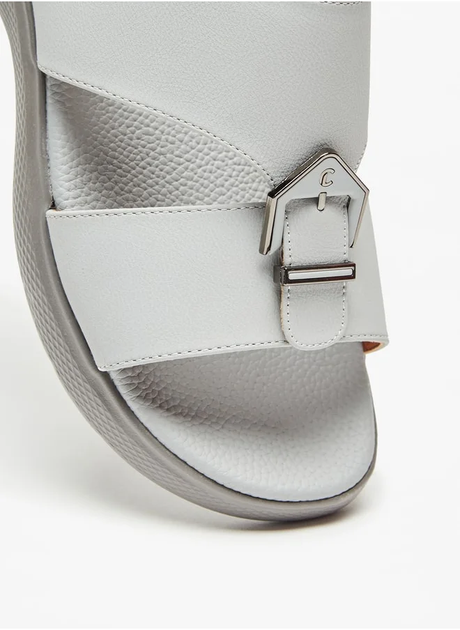 Le Confort Men Solid Slip-On Sandals