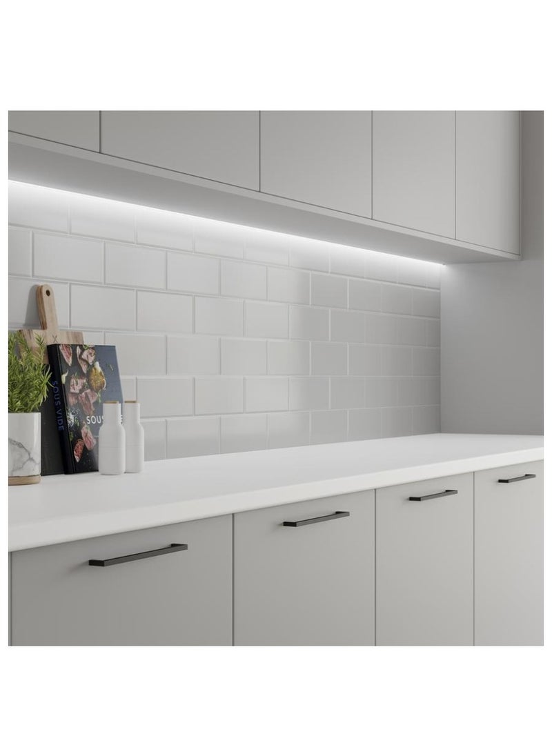 Generic Premium Quality Led Strip Light 120 LED High Bright IP44 LED Strip Light 2835 SMD With US Plug Led Connector For Indoor Outdoor Lighting Room And Kitchen Decoration Cool White  - Image 4