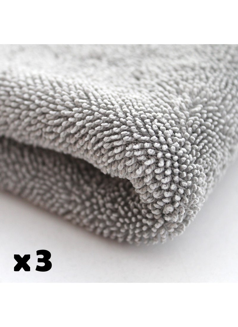 Spark Microfiber Car Drying Cloth 3-pack  - Image 1