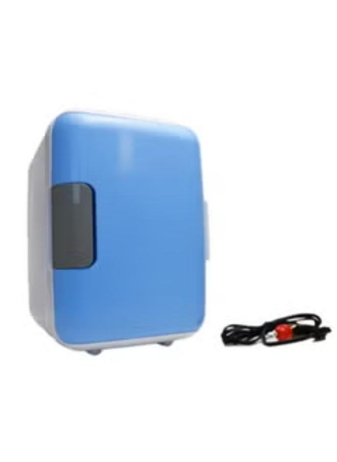Generic Portable Car Fridge, 4L Electric Cooler with Cooling and Warming Function, Portable Electric Small Car Cool Box for Beverage, Seafood, Fruits, Home and Travel  - Image 1