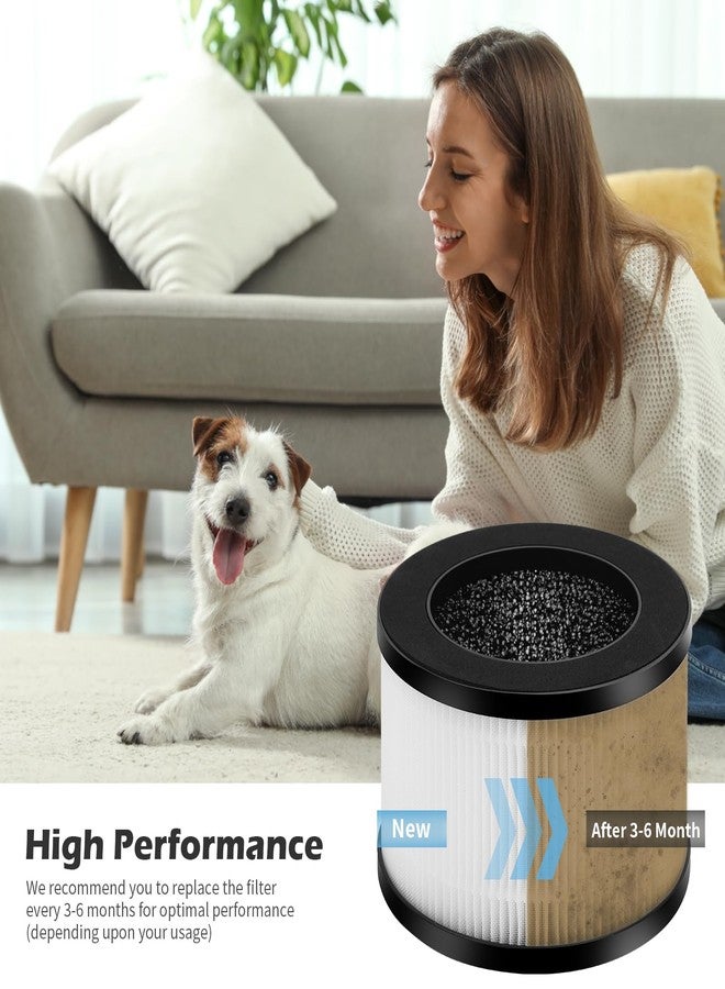 XBWW 2 Packs BW301 Replacement Filters Compatible with MORFY BW301 and AGILEBOW BW301 Air Purifi-er 3 in 1 filter with Premium Filter and Activated Carbon Fllter with Extra 4 Pieces Aroma pads - Image 3