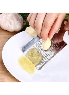 Generic Ginger Garlic Grater Crushed Garlic Press Multi-functional Grinding Garlic Kitchen Tools (1pc)  - Image 4