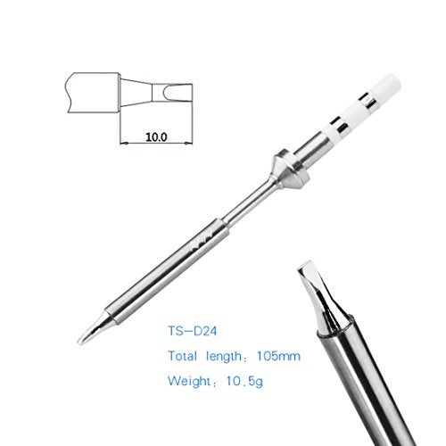UY CHAN Original Soldering Iron Tip Replacement for TS101 TS100 Mini Portable Outdoor Soldering Iron Kit (D24-Tip) - Image 2