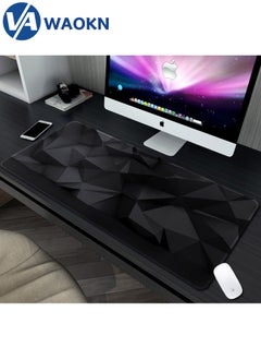 WAOKN Large Gaming Mouse Pad XL Anti-Skid Mousepad Large Keyboard Mouse Pad Desk Mat with Stitched Edges Super Creative MousePad  - Image 1