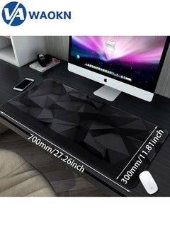 WAOKN Large Gaming Mouse Pad XL Anti-Skid Mousepad Large Keyboard Mouse Pad Desk Mat with Stitched Edges Super Creative MousePad  - Image 3