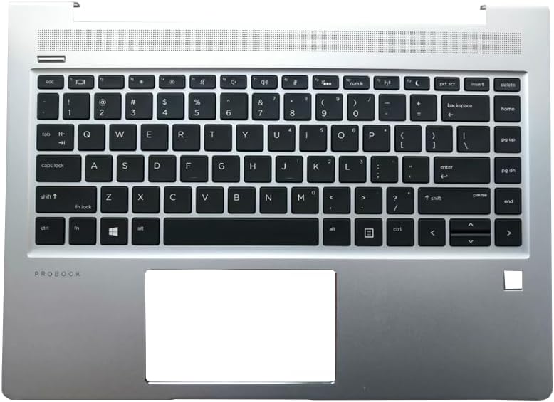 Compatible for ProBook 440 G7 Palmrest Case w/Backlit Keyboard Silver L65224-001 - Image 5