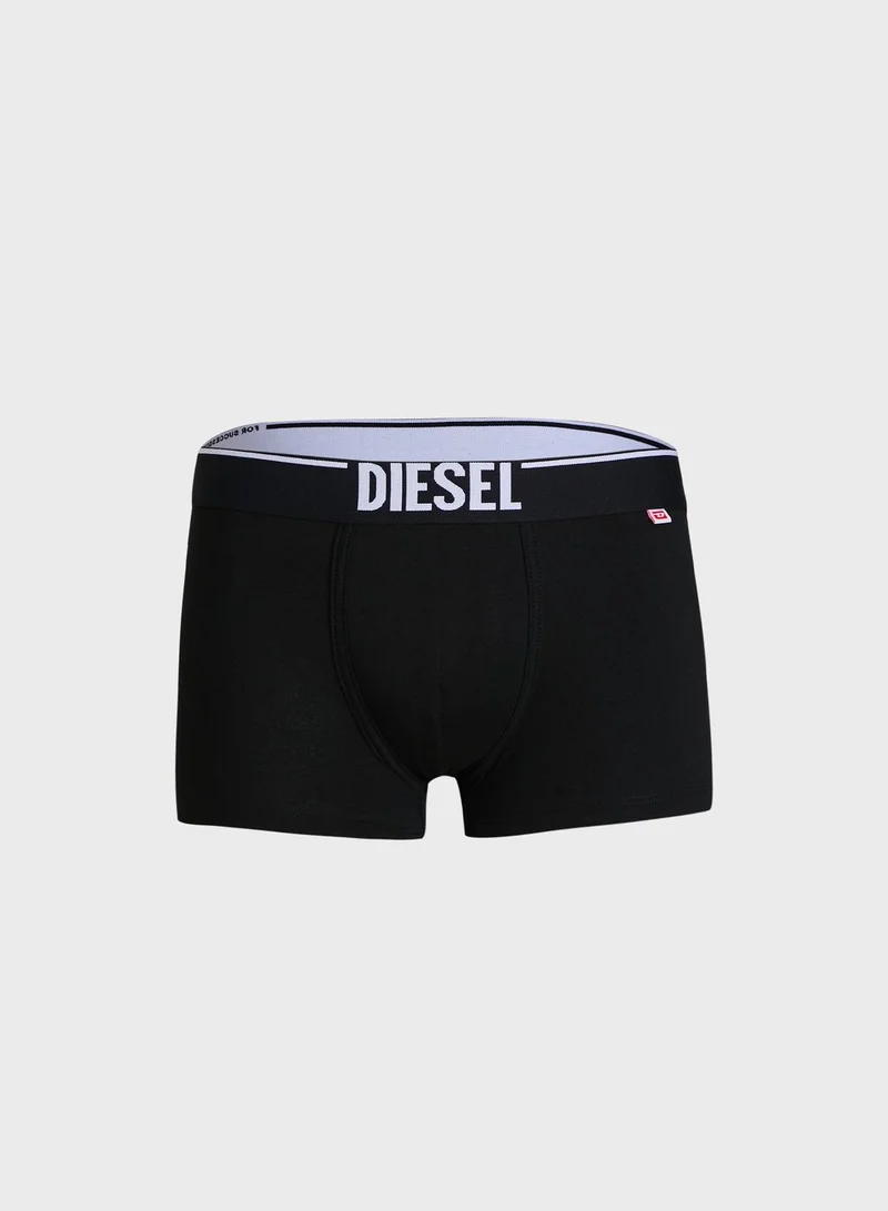 DIESEL 2 Pack Logo Band Assorted Trunks