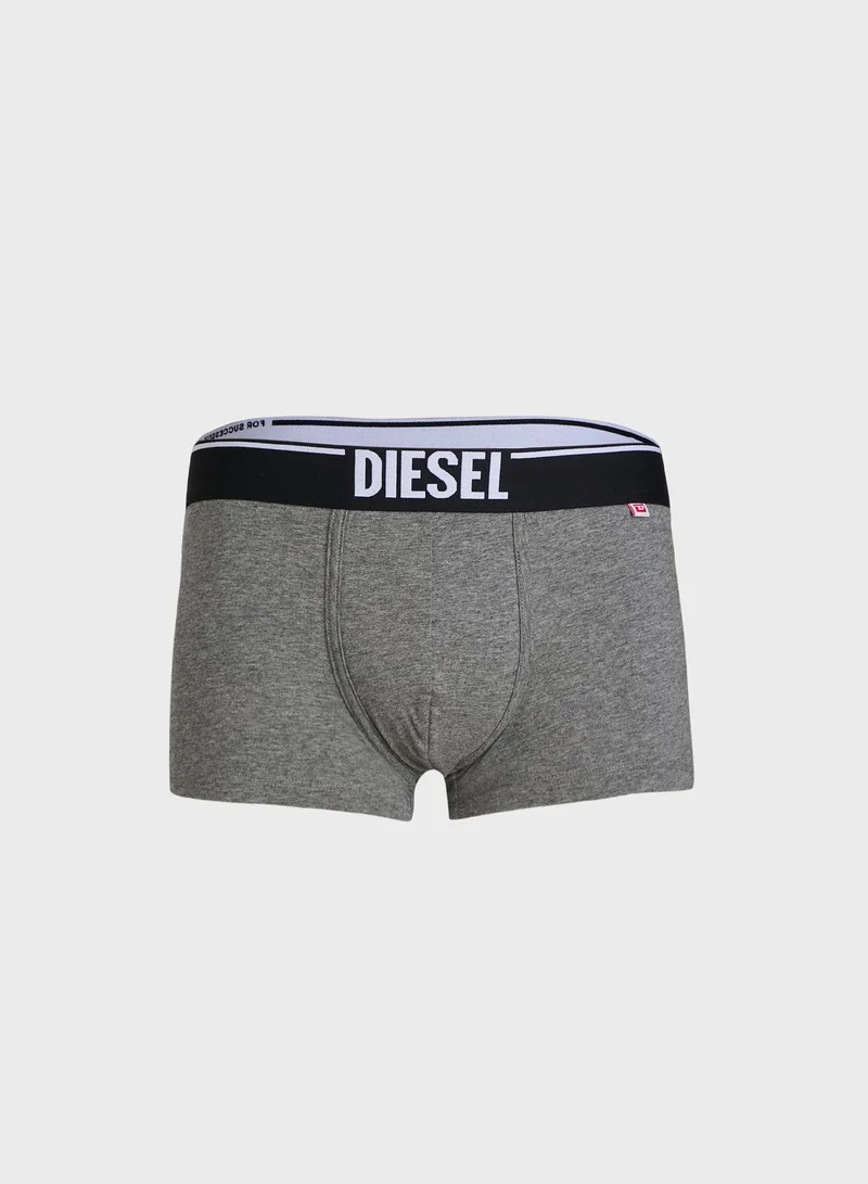 DIESEL 2 Pack Logo Band Assorted Trunks