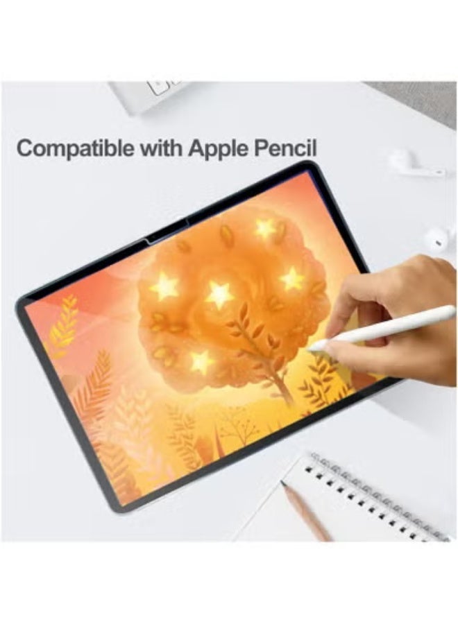 عبوة واحدة من واقي شاشة زجاجي مقوى ممتاز لجهاز iPad الجيل الحادي عشر 11 بوصة (2025، A16) وجهاز iPad الجيل العاشر 10.9 بوصة (2022) - فائق الوضوح، صلابة 9H، مقاوم لبصمات الأصابع، خالٍ من الفقاعات، متوافق مع A3354/A3355/A3356/A2696/A2757/A2777 - Image 3