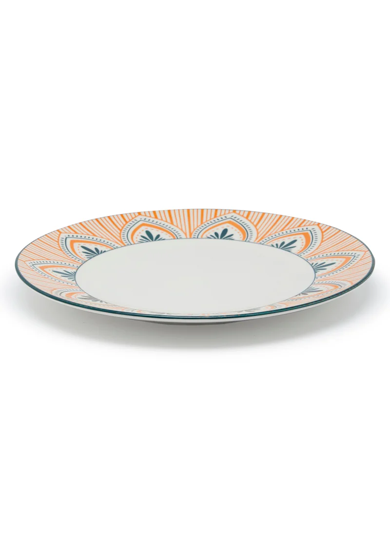 سيمبلي كيتشن Floral Mm Kori Jhallar Ceramic Dinner Plate