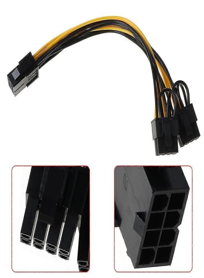 Cpu Gpu Graphics Card Adapter Cable Cpu 8 Pin To 8 Pin Pci-e Power Cord 25cm - Image 5