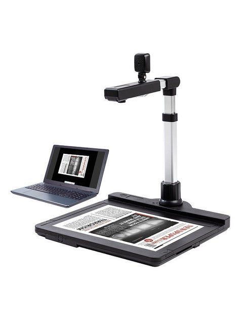 X1000 Document Camera Scanner A3 Capture Size Dual Camera USB2.0 High Speed Scanner with LED Light OCR Function Video Recording Convert to PDF Format