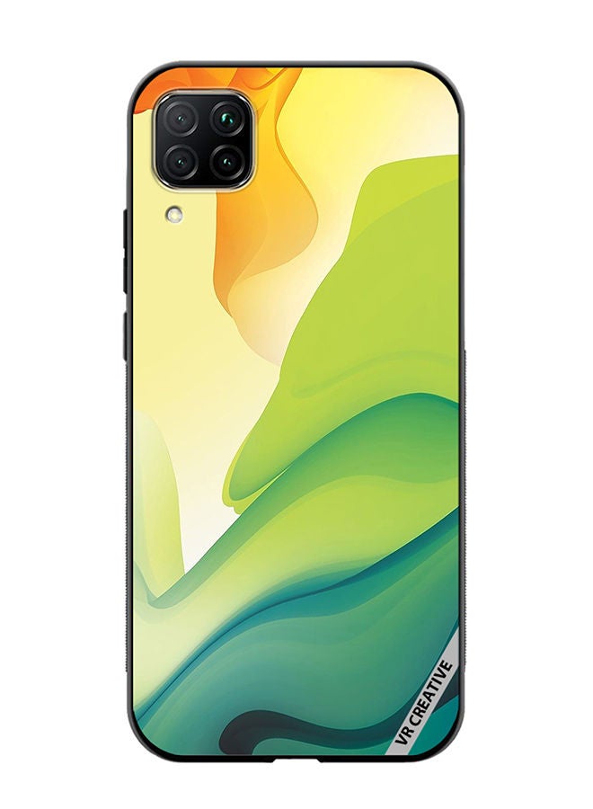 VR CREATIVE Protective Case Cover For Huawei Nova 7i/P40 Lite Abstract Design Multicolour - Image 1