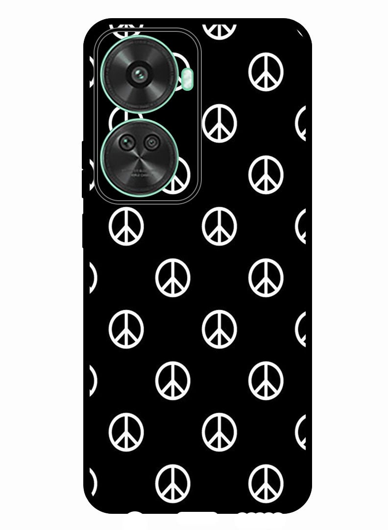 Theodor Protective Case Anti Scratch Shock Proof Bumper Cover For Huawei nova 11 SE Peace Logos - Image 1