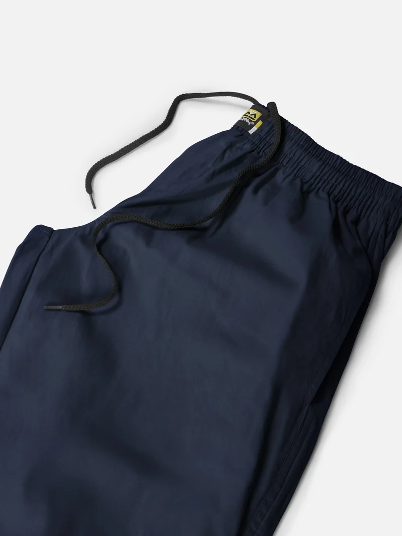 Beyoung Navy Blue Regular-fit Pyjamas