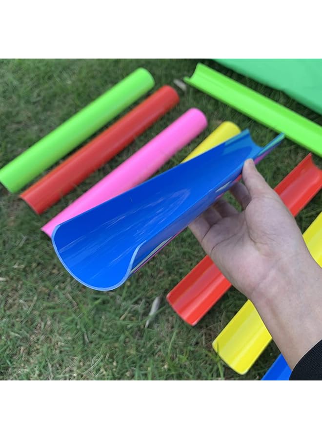Team Building Activities: Pipeline Challenge Game Construction Game Includes 10.5 Tubes 1 Golf Ball 6 Table Tennis Balls Storage Bag Suitable For Child Teen Adult - Image 4