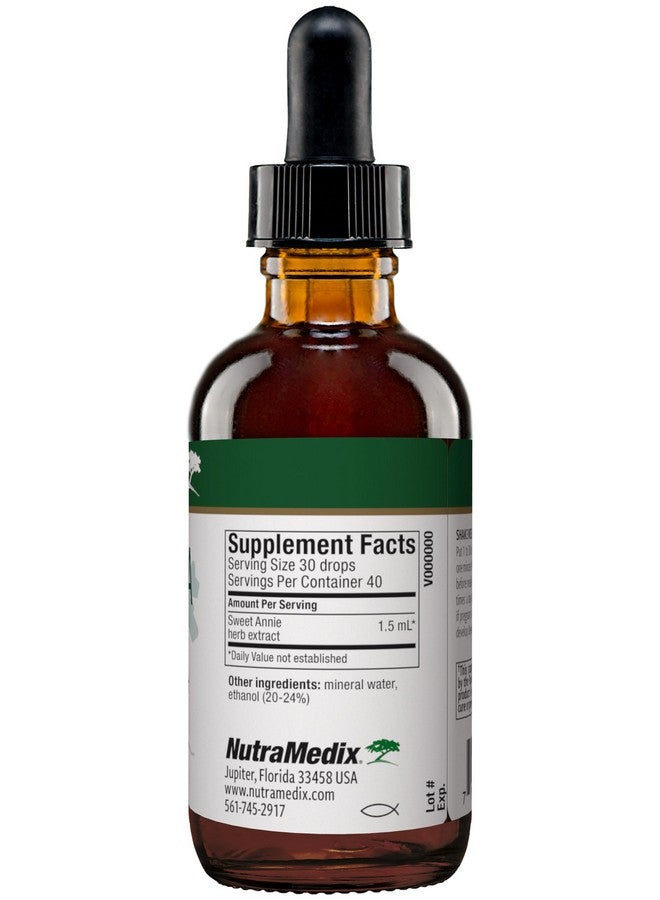 Nutramedix نوترا ميدكس أرتيميسيا أنوا - مكمل دعم المناعة لدعم الميكروبات الصحية + نشاط مضاد للأكسدة - مستخلص عشبة سويت آني (2 أونصة) - Image 2