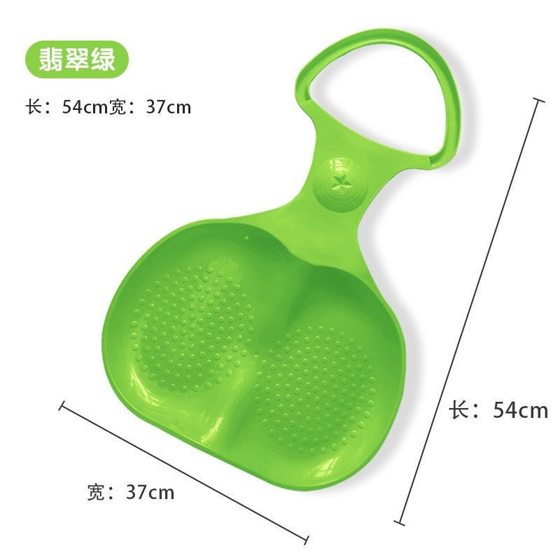 Thickened Round Ski Pads Manufacturer Wear-Resistant Thickened Sand Sliding Pads Grass Sliding Pads Children'S Sliding Grass Boards - Image 1