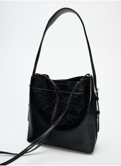 Zara Double strap bucket bag Single shoulder tote bag  - Image 2