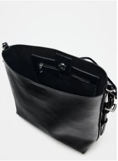 Zara Double strap bucket bag Single shoulder tote bag  - Image 5