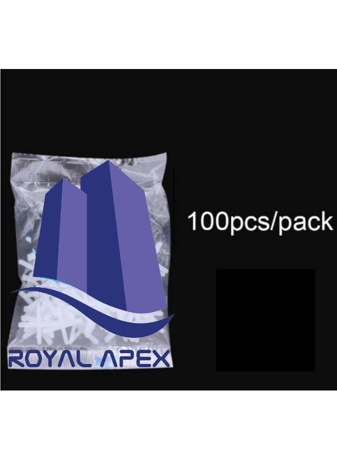 Royal Apex Construction Ceramic Tile Spacers 100Pcs Pkts Plastic Tile Spacer Cross Tiling Ceramic Tilers Spacer 1.5Mm  - Image 2