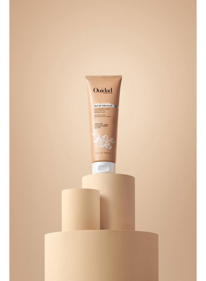OUIDAD Curl Shaper - Out Of Thin (H) air Volumizing Jelly, 8.5 oz. - Image 5