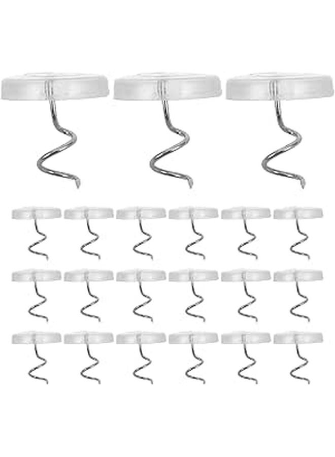 100 Pcs Upholstery Twist Pins for Sofa Covers Bed Skirts and Slipcovers Household Fasteners - Image 1