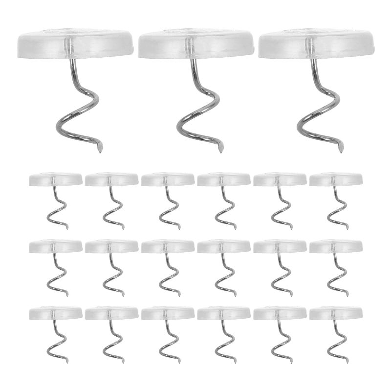 100 Pcs Upholstery Twist Pins for Sofa Covers Bed Skirts and Slipcovers Household Fasteners - Image 2