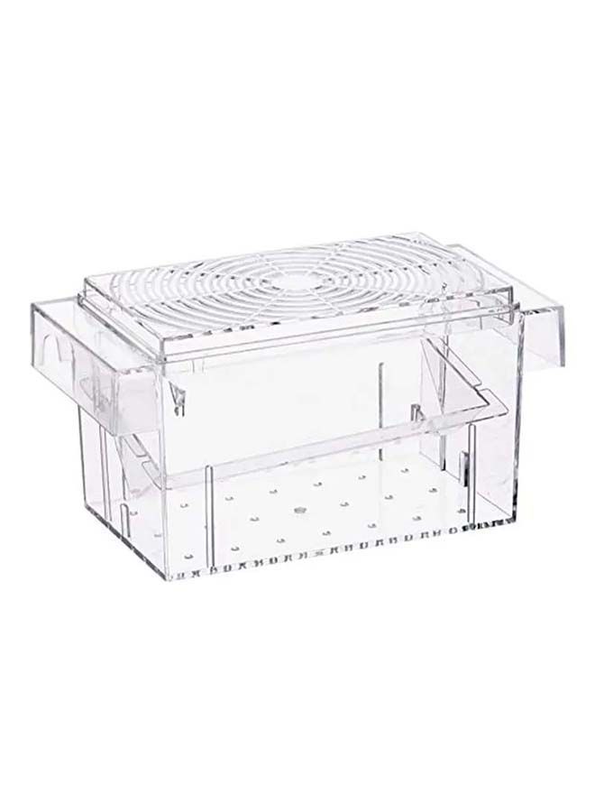 NIBEMINENT FH-102 PVC Fish Hatchery Clear 12.8cm - Image 1
