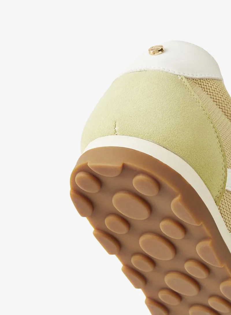 Celeste YELLOW Women Lace-Up Sneakers for Women | Best Price UAE