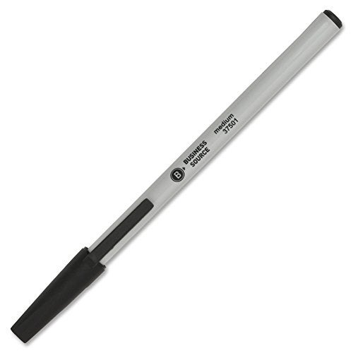 Business Source Medium Point Ballpoint Stick Pens - Image 3