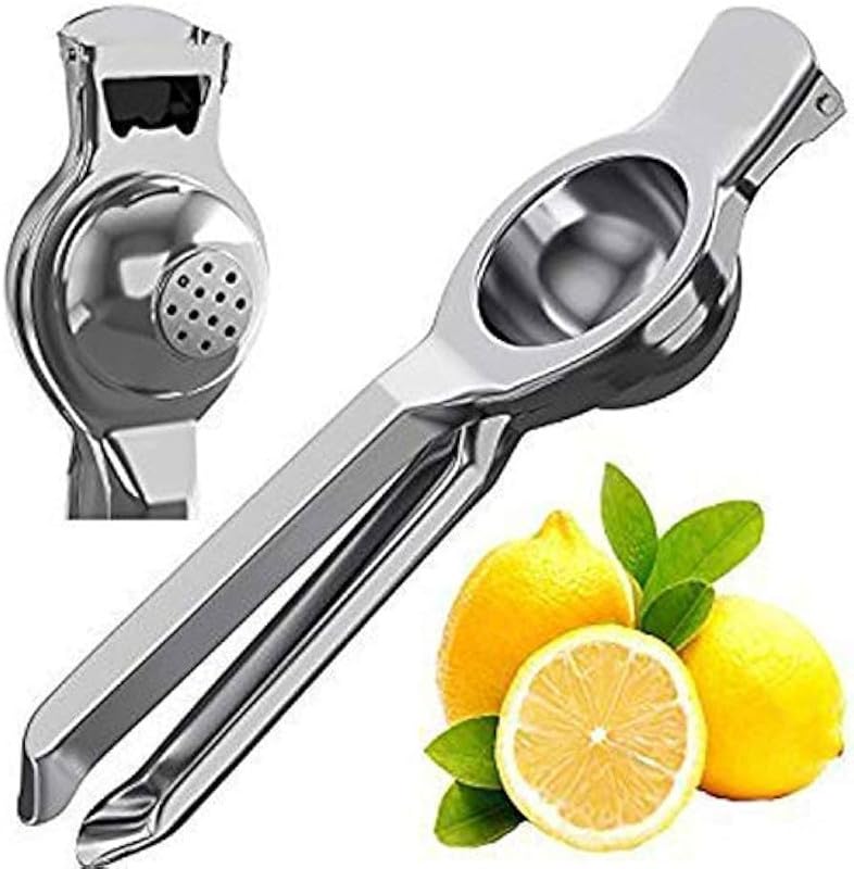 Puno stainless steel lemon squeeser/limbu/bottle opner/nimbu nichodne vala | (1 piece) - Image 2
