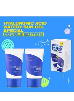 ISNTREE Hyaluronic Acid Watery Sun Gel SPF50+ PA++++ 50ml x 2 (Pack of 2)  - Image 3