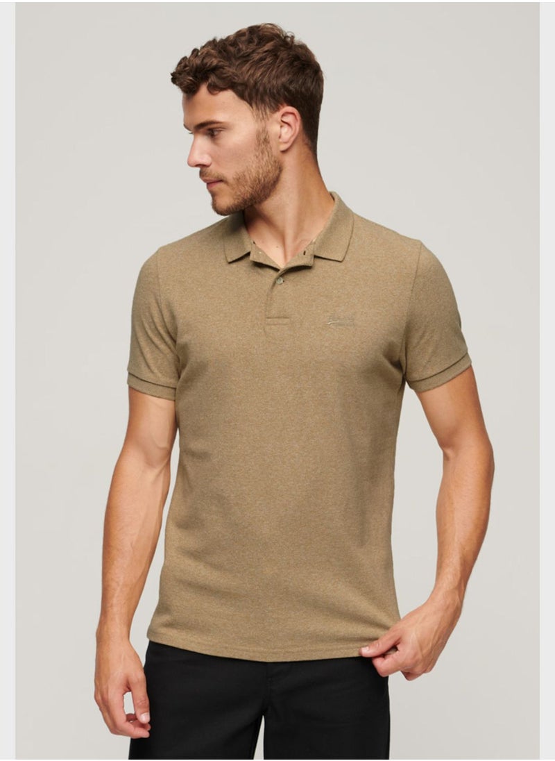 Superdry - Essential Pique Polo - Image 1