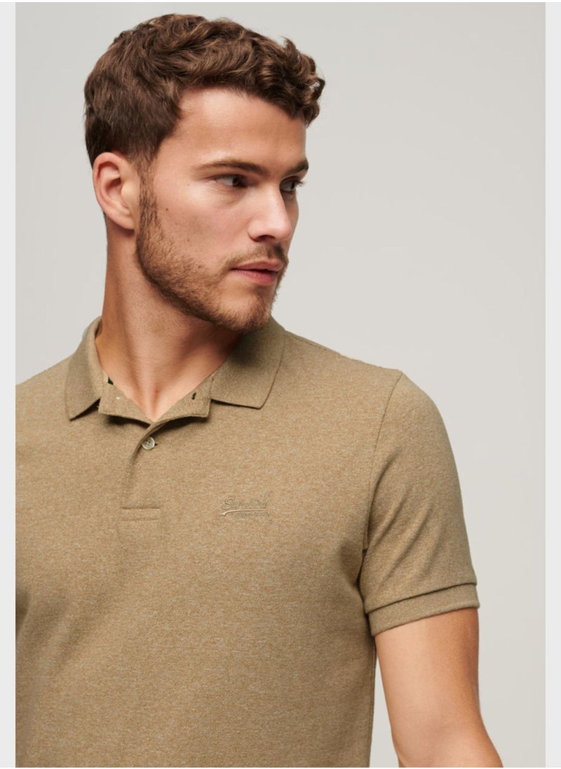 Superdry - Essential Pique Polo - Image 1