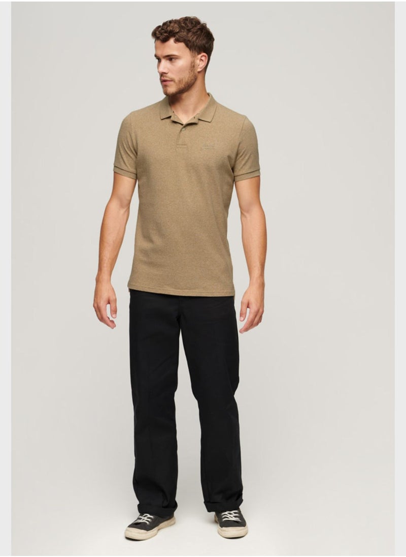 Superdry - Essential Pique Polo - Image 1